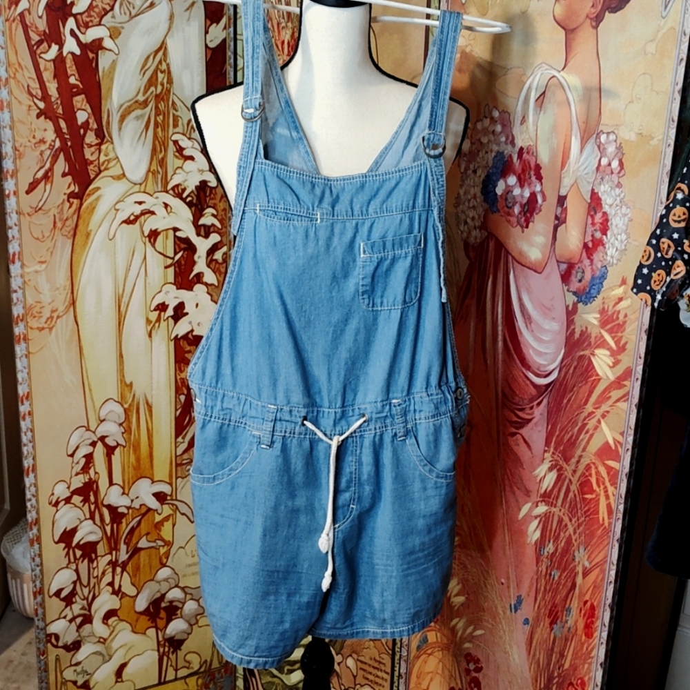 Overall Shorts
